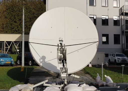2.4M CPI VSAT Antenna range