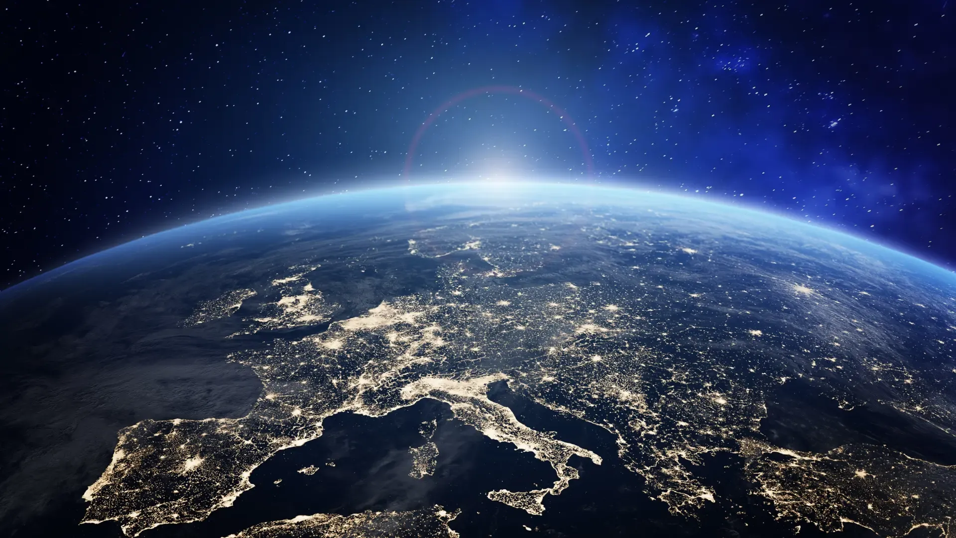 planet-background-europe-night-time