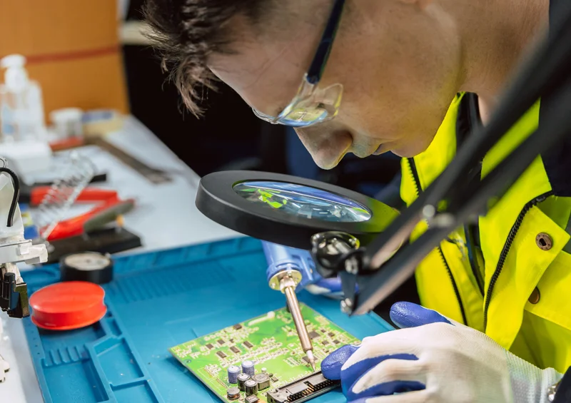 Personalisation – digital computer circuit board repair