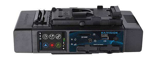 Transmisor móvil 4K/UHD