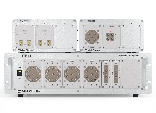 Modular RF test systems – Mini-Circuits