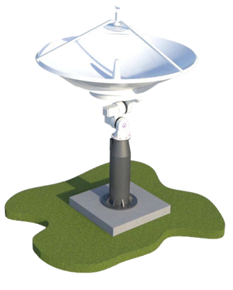 Space Comm Systems 3.7m Antenna